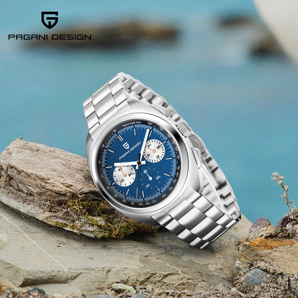 Luxury Watch Business - นาฬิกาข้อมือผู้ชาย PAGANI DESIGN 2026 รุ่นใหม่ หน้าปัดแพนด้า