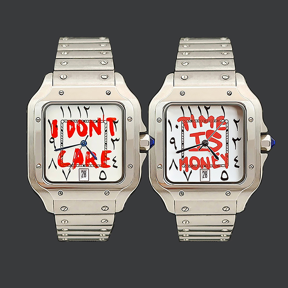 Perpetual Calendar Watch - นาฬิกา 38 มม. รุ่น NH35 หน้าปัดแบบอารบิก