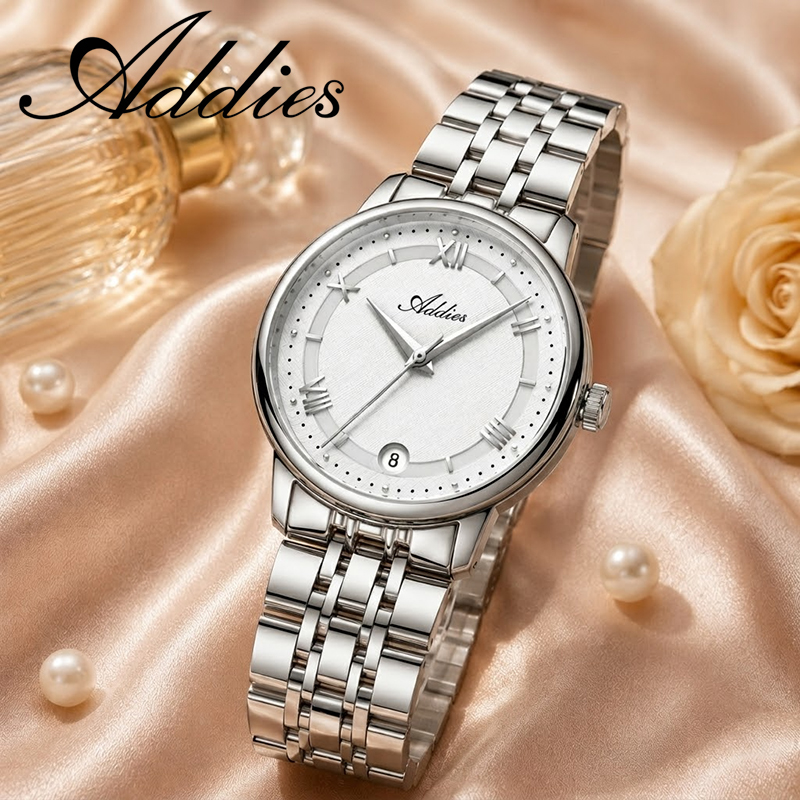 Luxury Watch All Brands - ADDIES หรูหราผู้หญิงนาฬิกาข้อมือควอตซ์แบรนด์ชั้นนำ 31 มม.แซฟไฟร์คริสตัลผู้หญิงนาฬิกาธุรกิจ 50 M