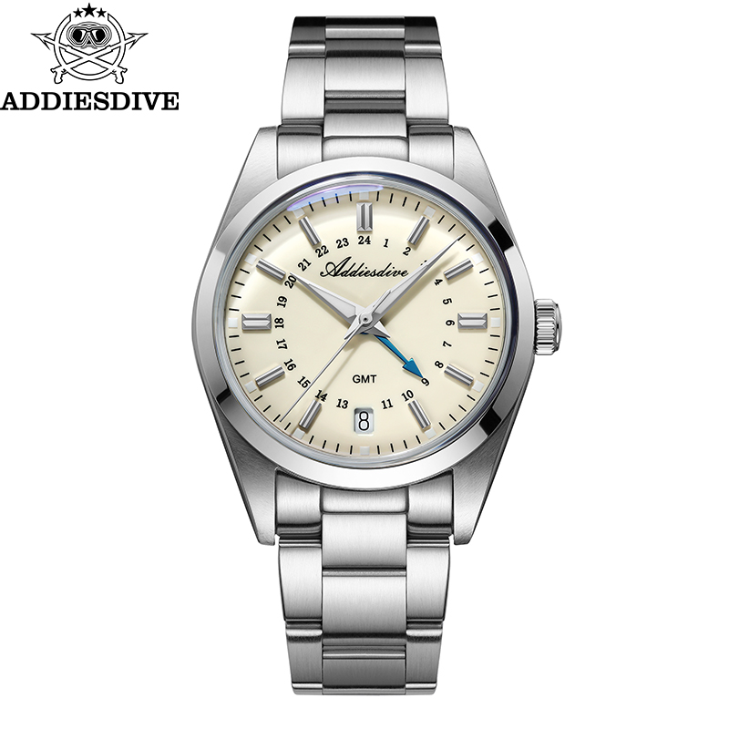 Luxury Watch Logo - ADDIESDIVE ร้อนยี่ห้อ 36 มม.GMT นาฬิกาสําหรับชาย 10Bar