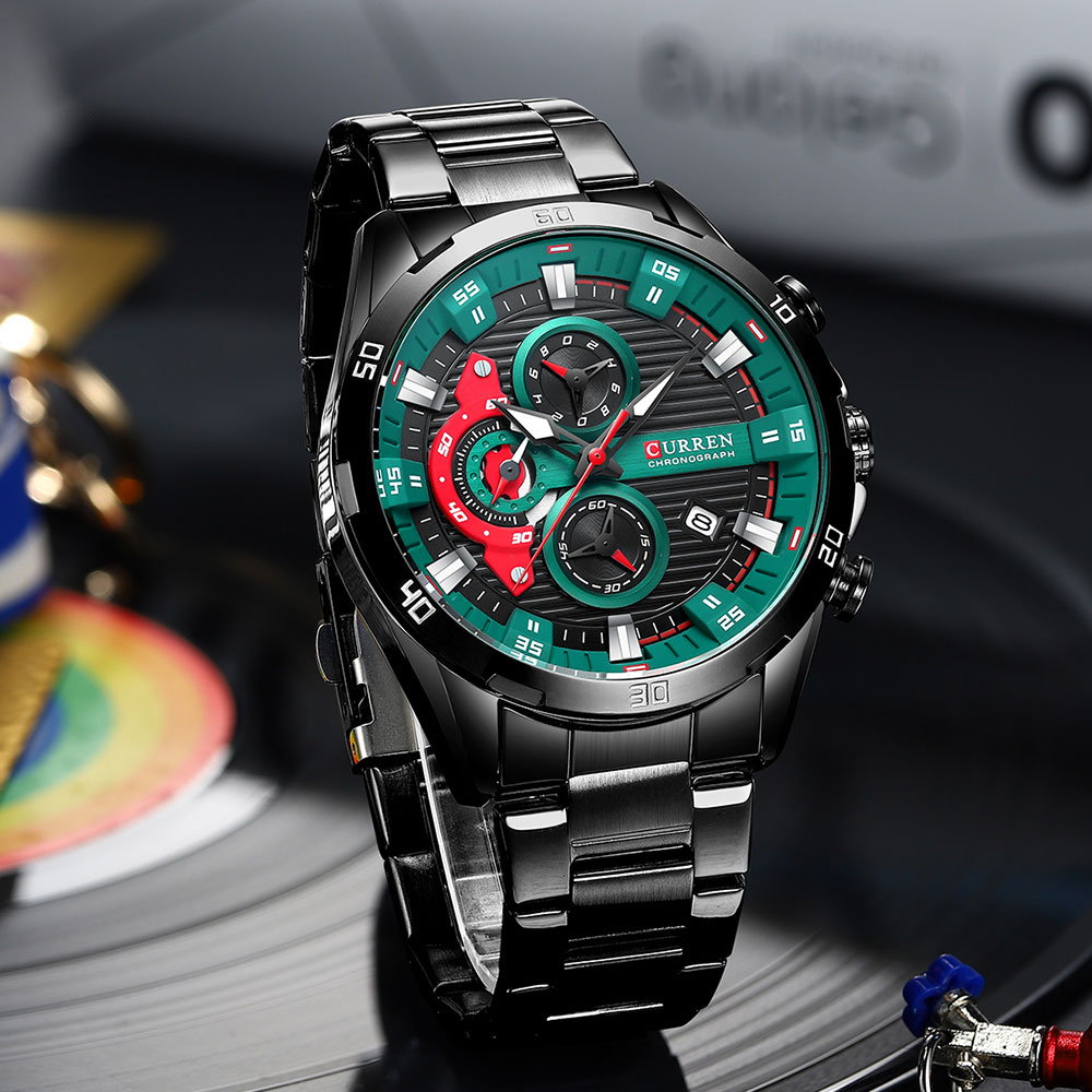 นาฬิกาผู้ชาย CURREN นาฬิกาข้อม - Luxury Watch Name บทวิจารณ์และราคา