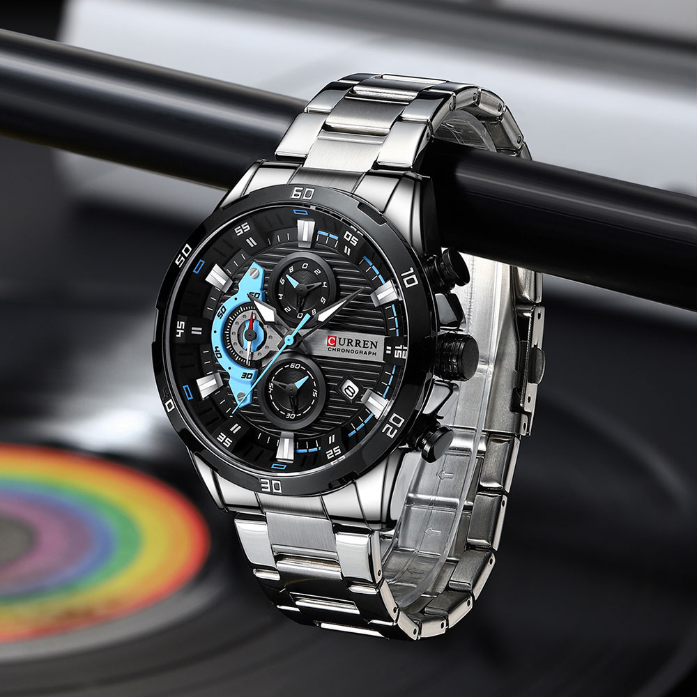 นาฬิกาผู้ชาย CURREN นาฬิกาข้อม - Luxury Watch Name บทวิจารณ์และราคา