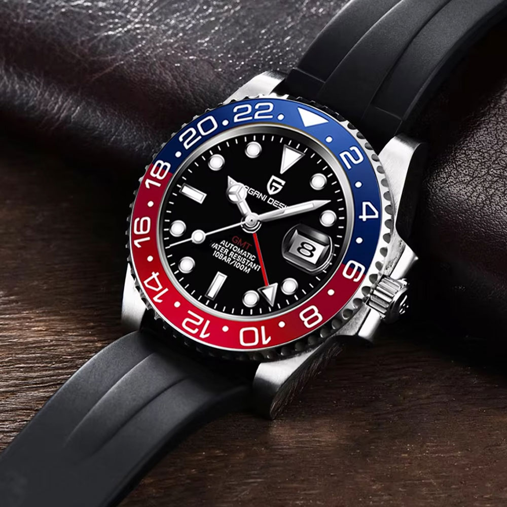 40 มม. PAGANI DESIGN GMT นาฬิก - Luxury Watch La บทวิจารณ์และราคา