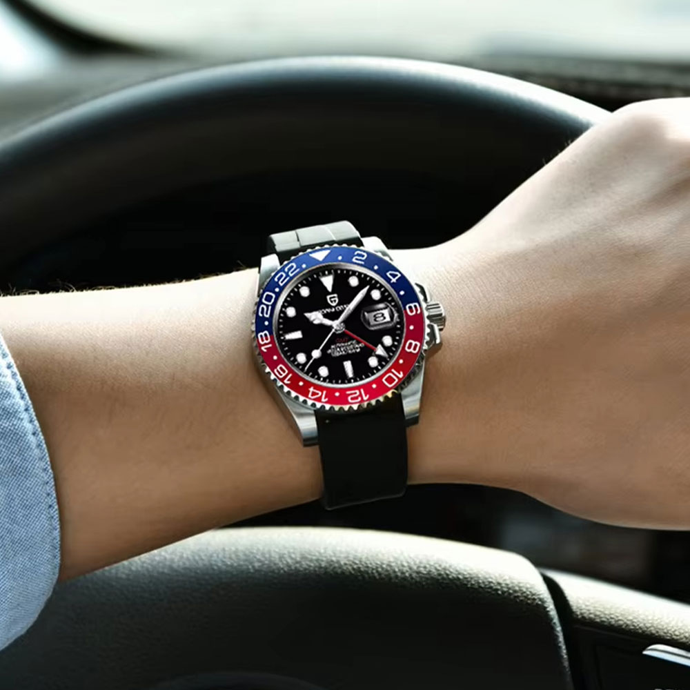 40 มม. PAGANI DESIGN GMT นาฬิก - Luxury Watch La บทวิจารณ์และราคา