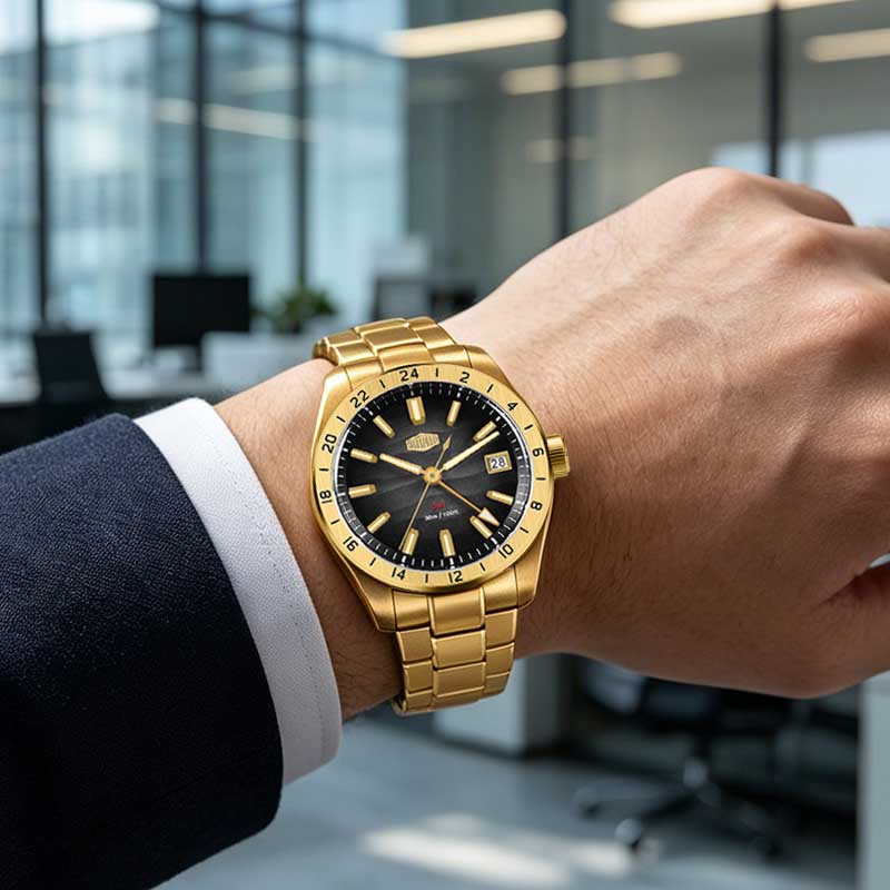 นาฬิกาควอตซ์ HEROFORCE สำหรับผ - Luxury Watch La บทวิจารณ์และราคา