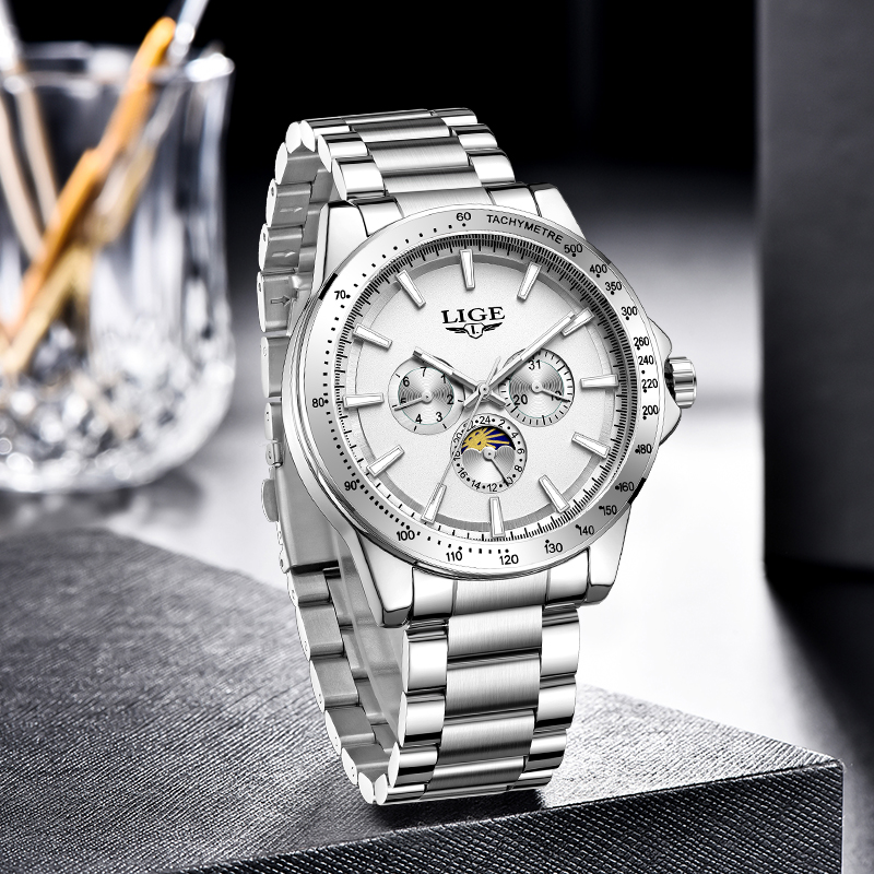นาฬิกาข้อมือผู้ชาย LIGE แบรนด์ - Luxury Watch Business บทวิจารณ์และราคา
