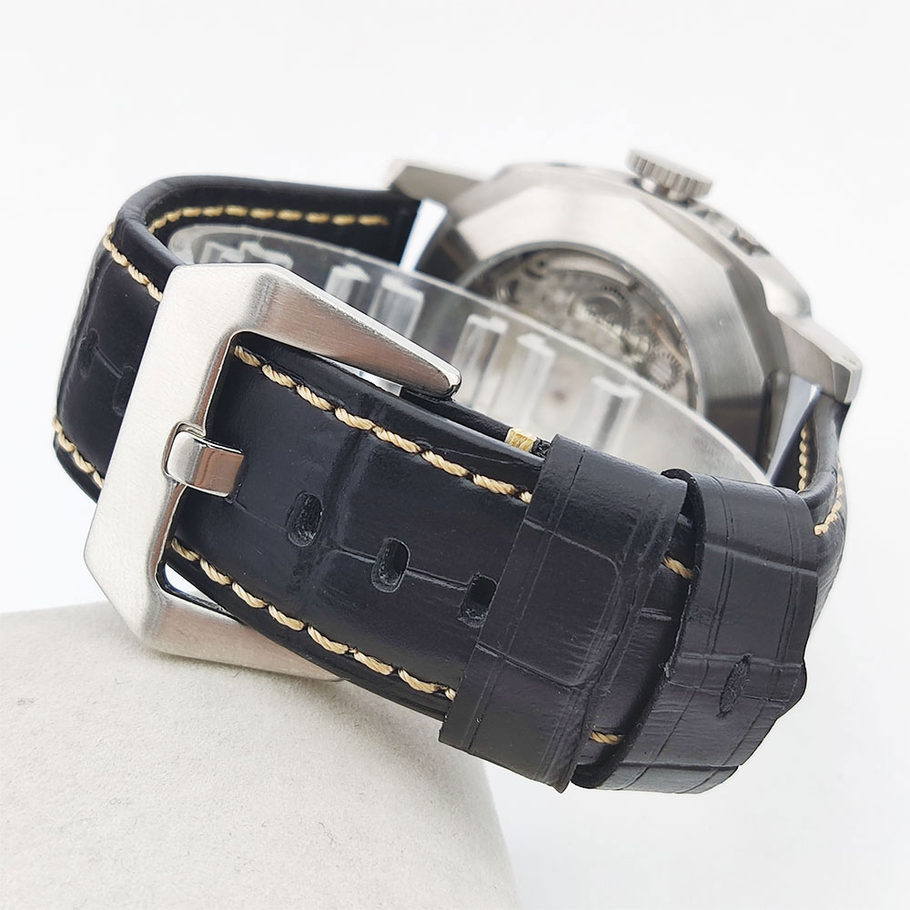 44 มม.นาฬิกาผู้ชาย ซีกัล ST255 - Perpetual Calendar Watch บทวิจารณ์และราคา