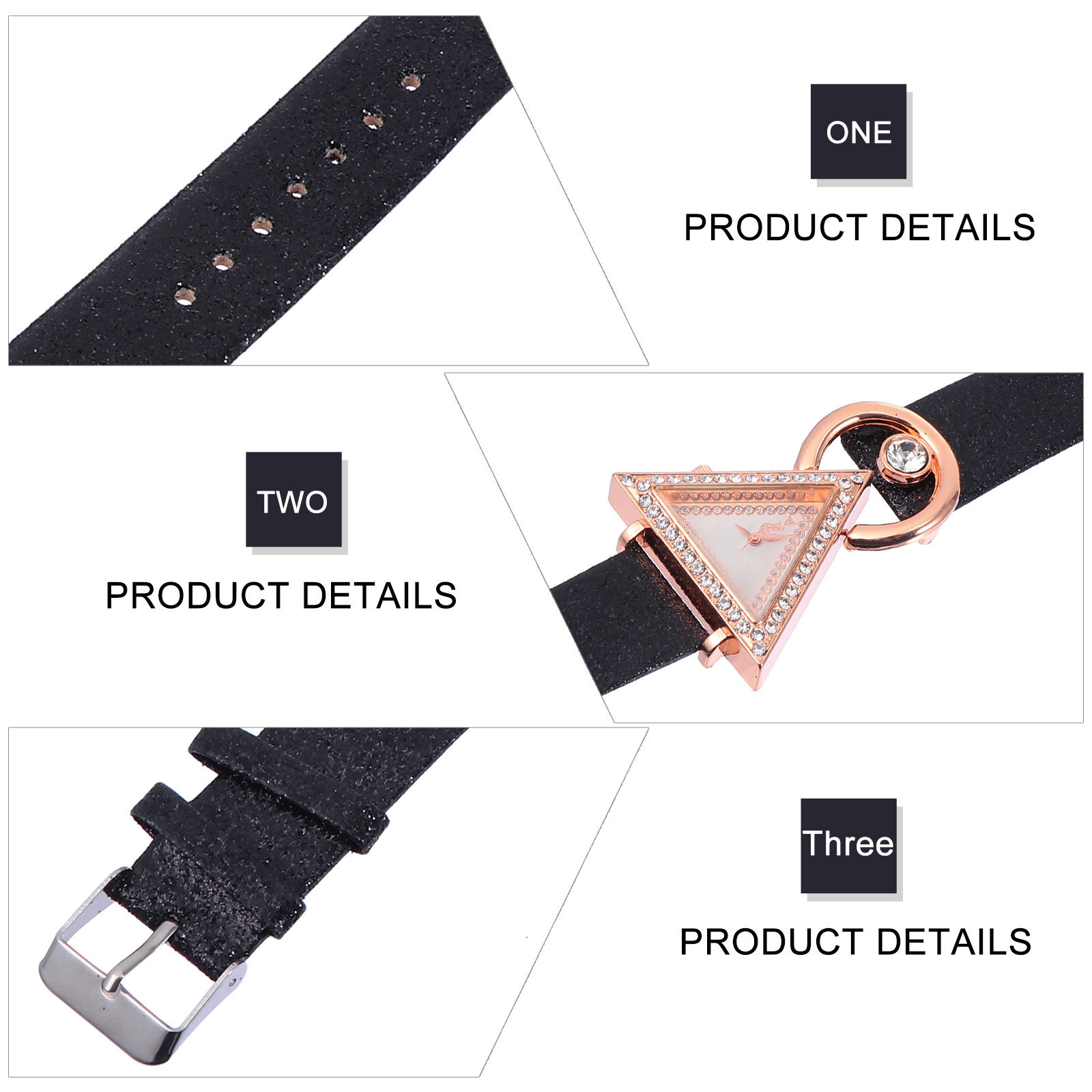 นาฬิกาข้อมือผู้หญิง ควอตซ์ ดีไ - Luxury Watch Gold And Black บทวิจารณ์และราคา