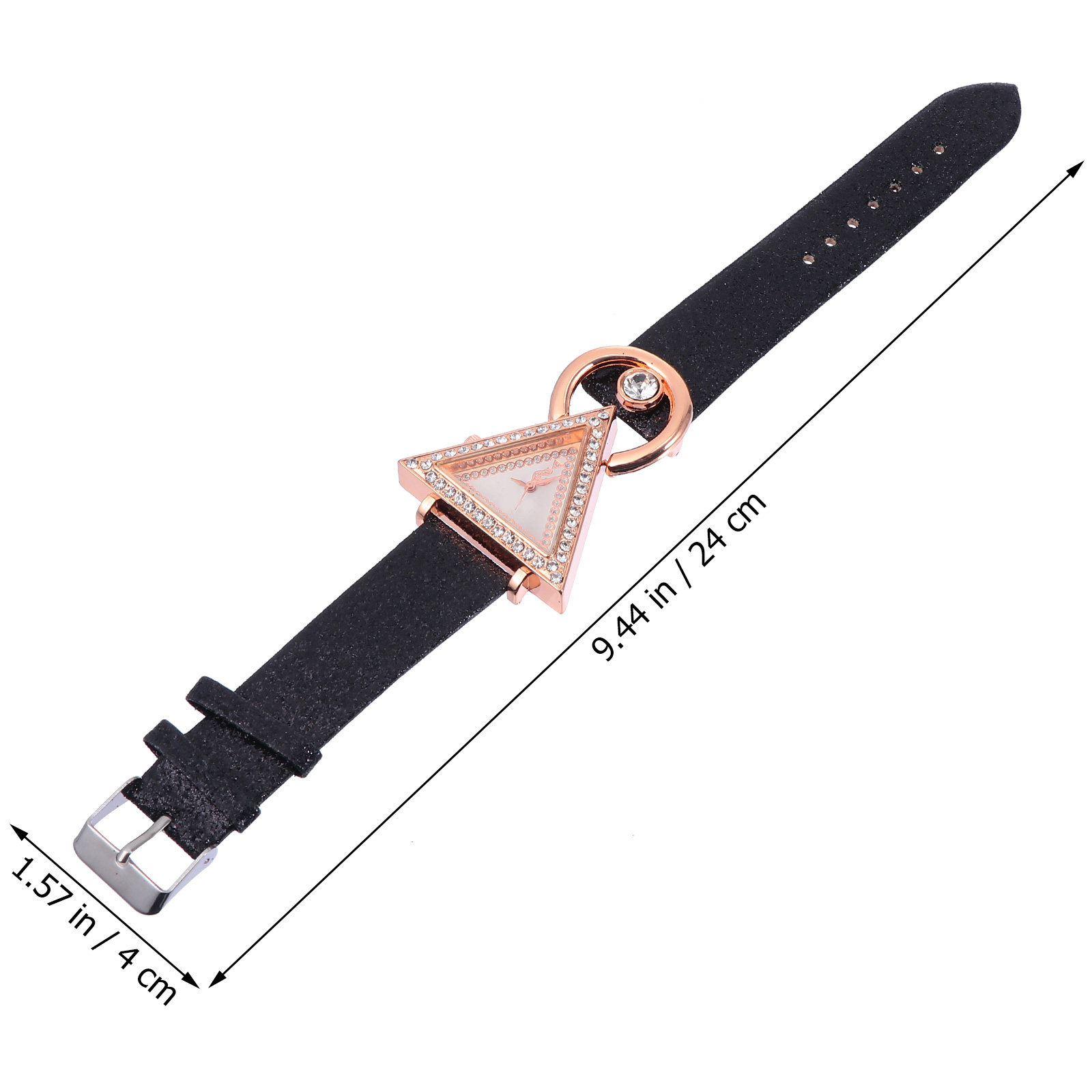 นาฬิกาข้อมือผู้หญิง ควอตซ์ ดีไ - Luxury Watch Gold And Black บทวิจารณ์และราคา