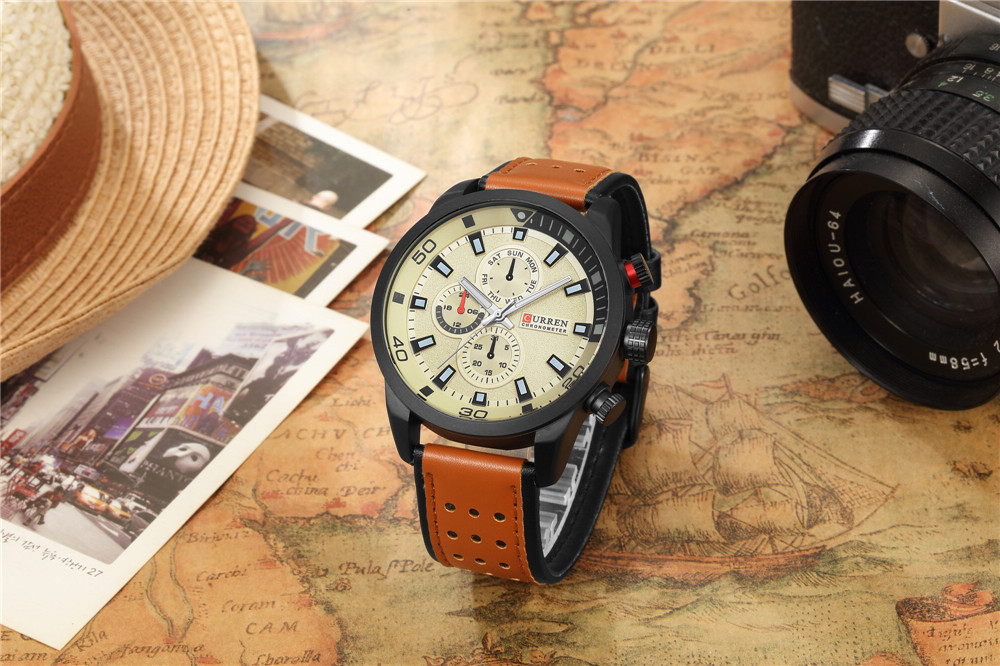 2017 CURREN นาฬิกาแบรนด์หรูผู้ - Luxury Watch Name บทวิจารณ์และราคา