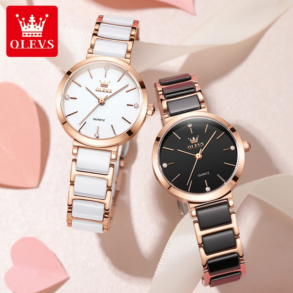 นาฬิกาข้อมือผู้หญิง OLEVS รุ่น - Luxury Watch Logo บทวิจารณ์และราคา
