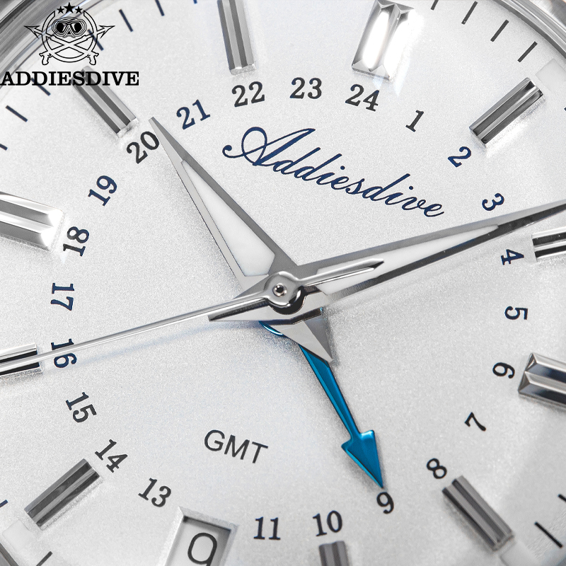 ADDIESDIVE ผู้ชาย GMT ควอตซ์นา - Luxury Watch La บทวิจารณ์และราคา