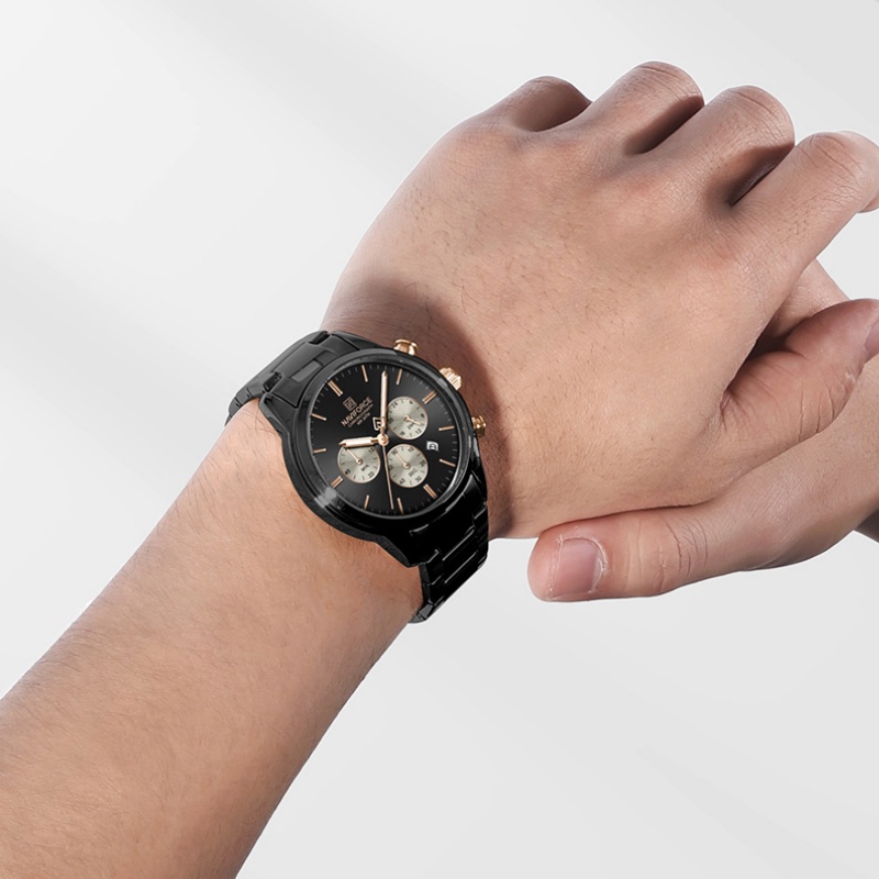 นาฬิกาข้อมือผู้ชาย NAVIFORCE ร - Luxury Watch With Bracelet บทวิจารณ์และราคา