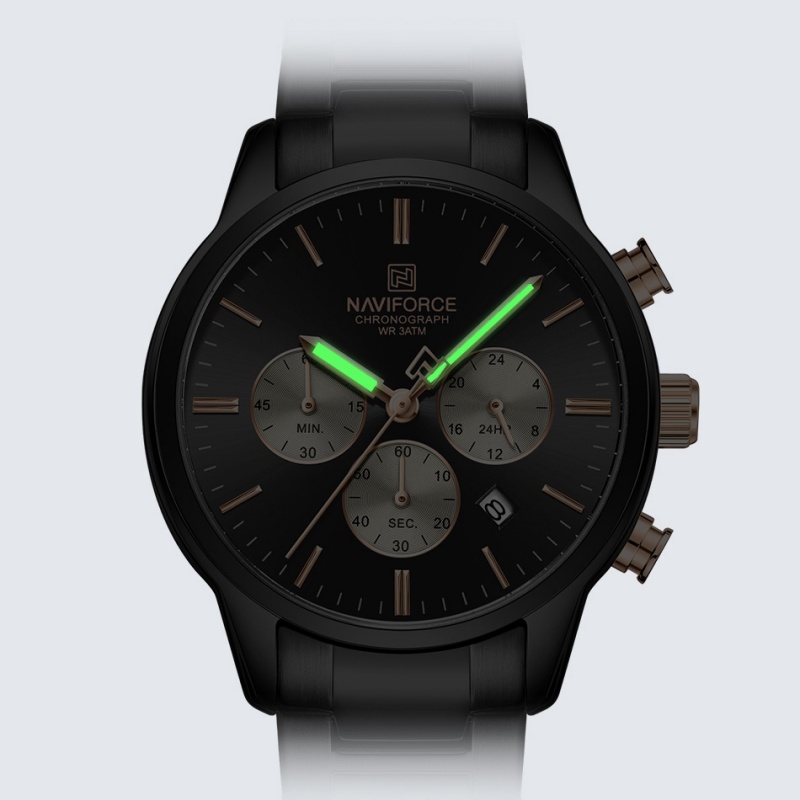 นาฬิกาข้อมือผู้ชาย NAVIFORCE ร - Luxury Watch With Bracelet บทวิจารณ์และราคา