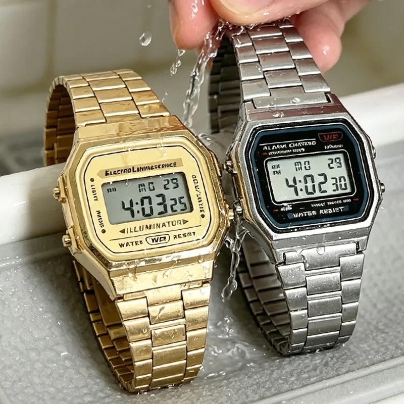 นาฬิกาข้อมือสายเหล็กหรูหรา F91 - Perpetual Calendar Watch บทวิจารณ์และราคา