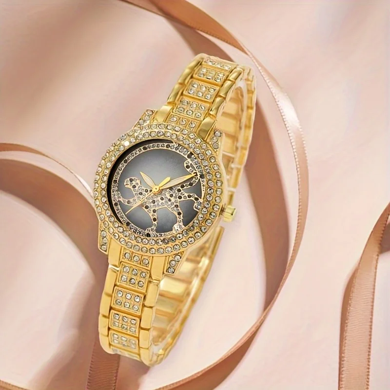 นาฬิกาข้อมือผู้หญิงลายเสือชีตา - Luxury Watch Gift For Her บทวิจารณ์และราคา