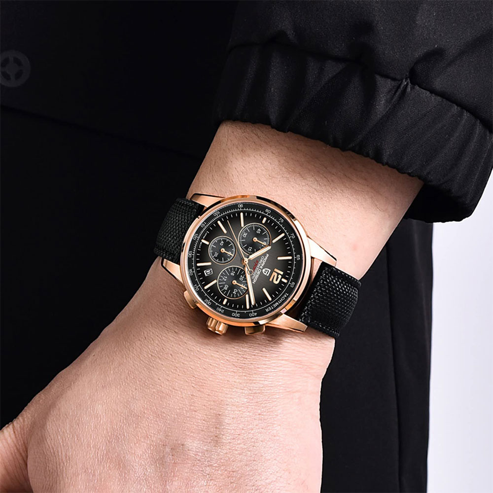นาฬิกาข้อมือผู้ชาย PAGANI DESI - Luxury Watch Logo บทวิจารณ์และราคา
