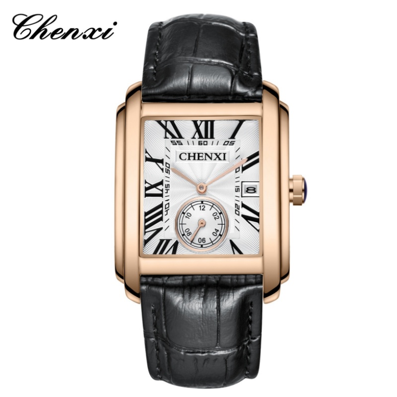 CHENXI 8216 แฟชั่นคลาสสิกสแควร - Luxury Watch Name บทวิจารณ์และราคา