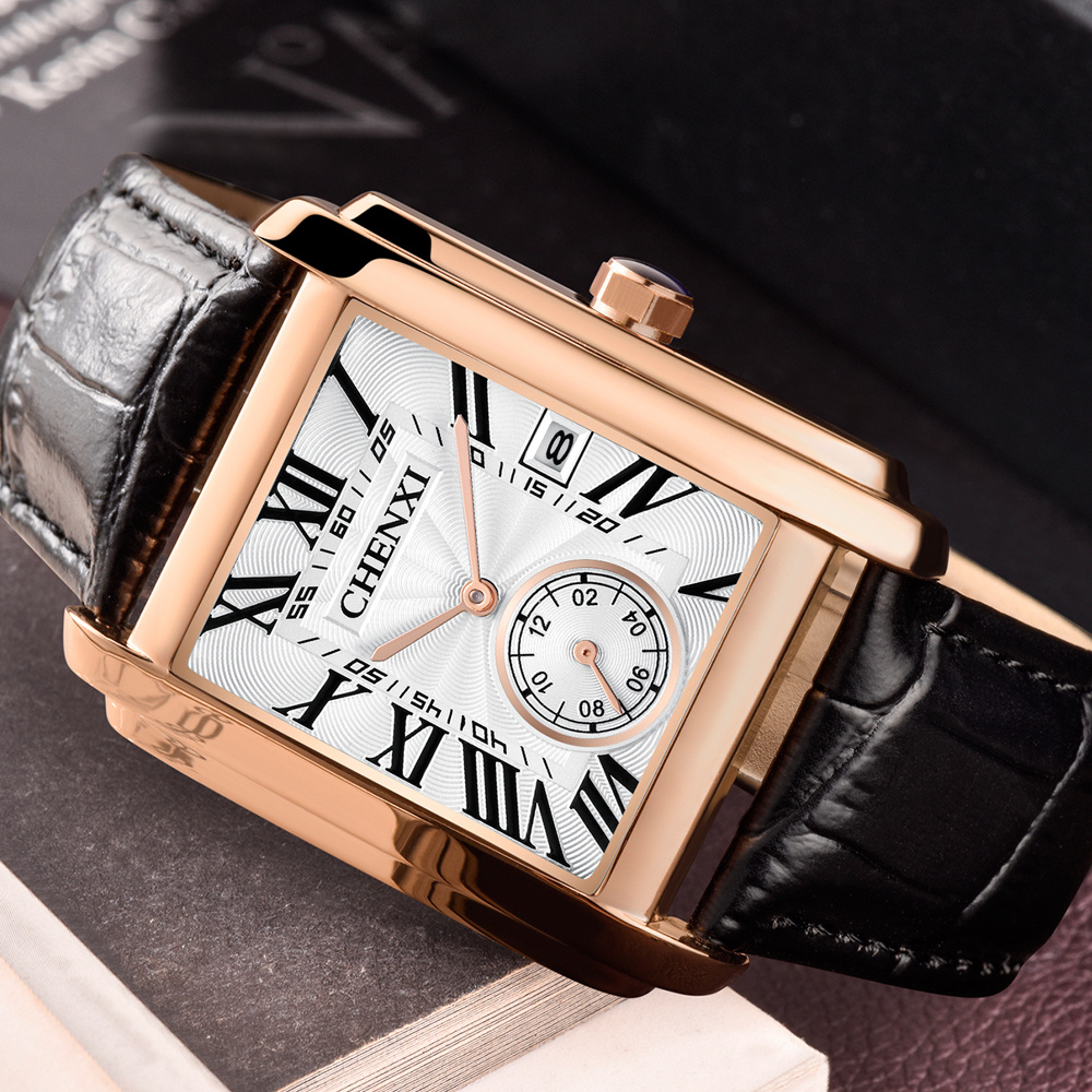 CHENXI 8216 แฟชั่นคลาสสิกสแควร - Luxury Watch Name บทวิจารณ์และราคา