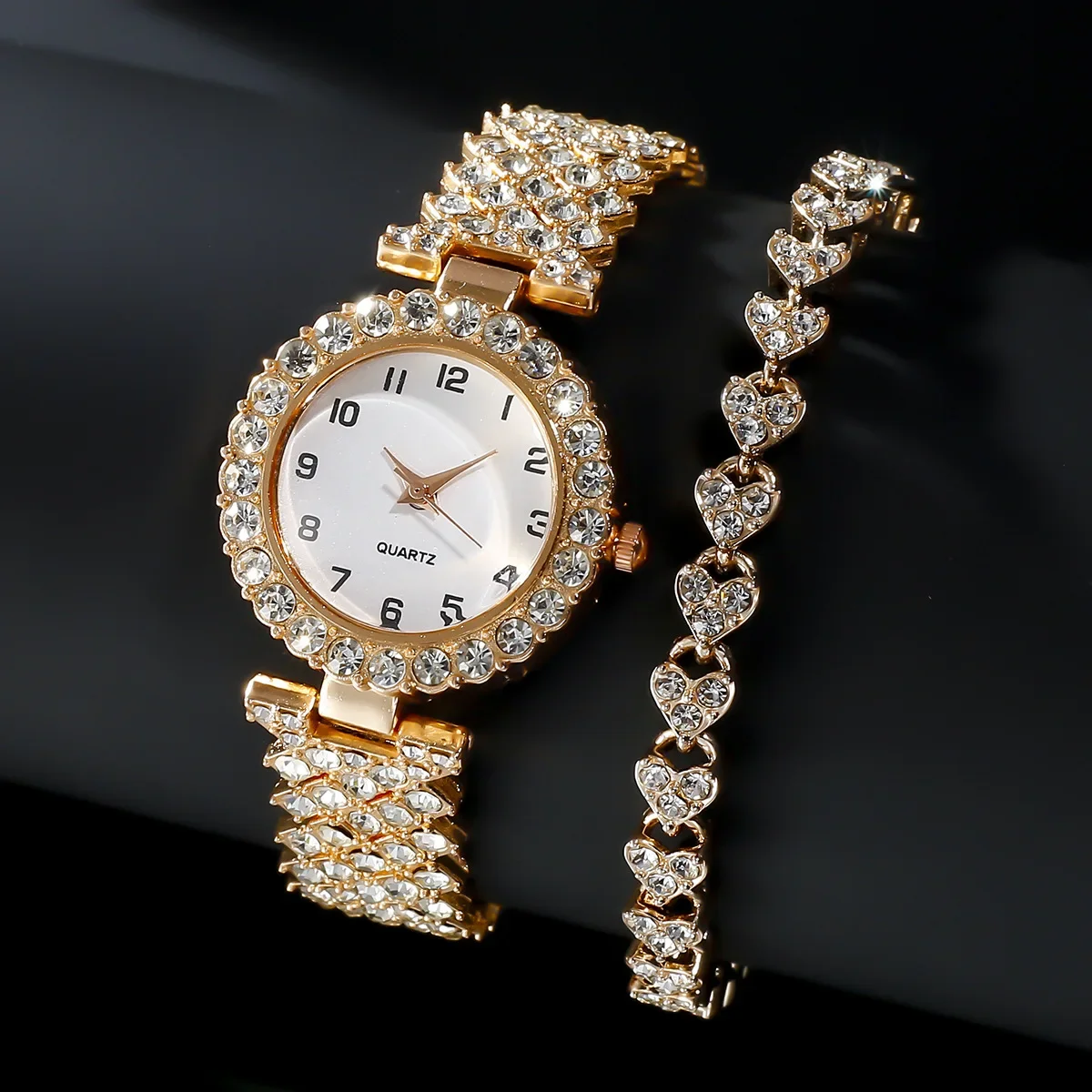 ชุดนาฬิกาข้อมือแฟชั่นหรูหราสำห - Luxury Watch Ladies บทวิจารณ์และราคา