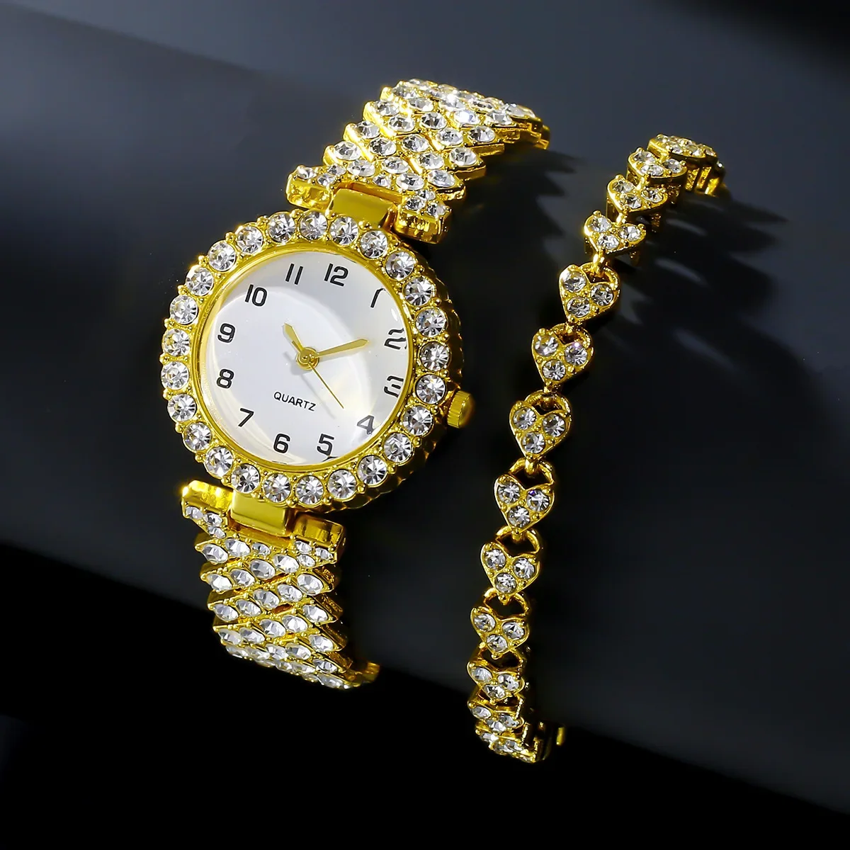 ชุดนาฬิกาข้อมือแฟชั่นหรูหราสำห - Luxury Watch Ladies บทวิจารณ์และราคา