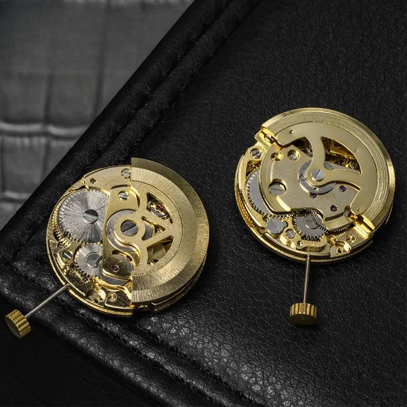 กลไกนาฬิกา Gold Skeleton ขนาด  - Perpetual Calendar Watch บทวิจารณ์และราคา
