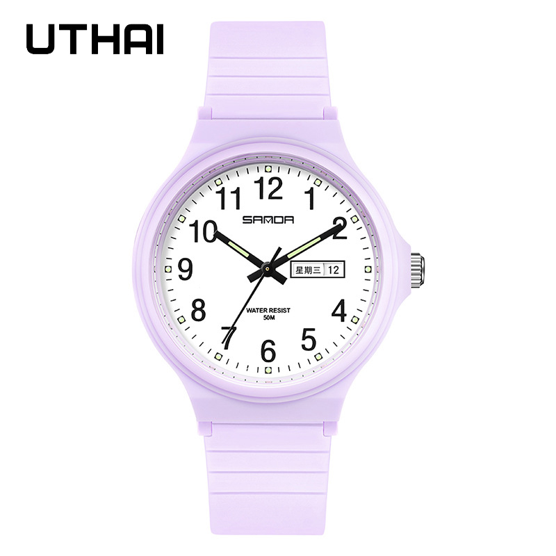 UTHAI L02 นาฬิกาผู้หญิงแฟชั่นเ - Perpetual Calendar Watch บทวิจารณ์และราคา