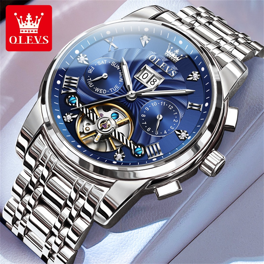 นาฬิกา OLEVS 9910 ของแท้จากแบร - Luxury Watch Collection Box บทวิจารณ์และราคา