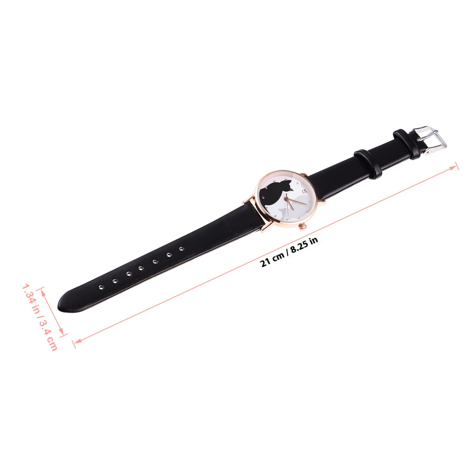 นาฬิกาข้อมือเด็กสีดำ หน้าปัดลา - Luxury Watch Gold And Black บทวิจารณ์และราคา