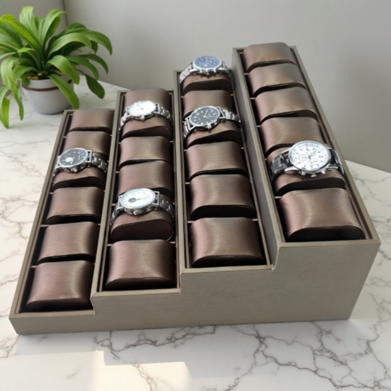 แท่นวางนาฬิกาแบบตั้งโต๊ะ ถาดเก - Luxury Watch Stand บทวิจารณ์และราคา