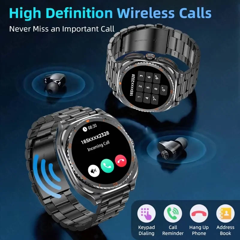 สมาร์ทวอทช์ TWS 2-in-1 รุ่นใหม - Luxury Watch La บทวิจารณ์และราคา
