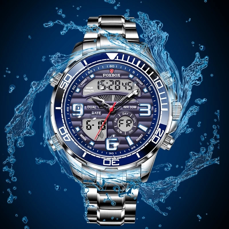 2024นาฬิกาดิจิตอลสำหรับผู้ชายแ - Luxury Watch Collection Box บทวิจารณ์และราคา