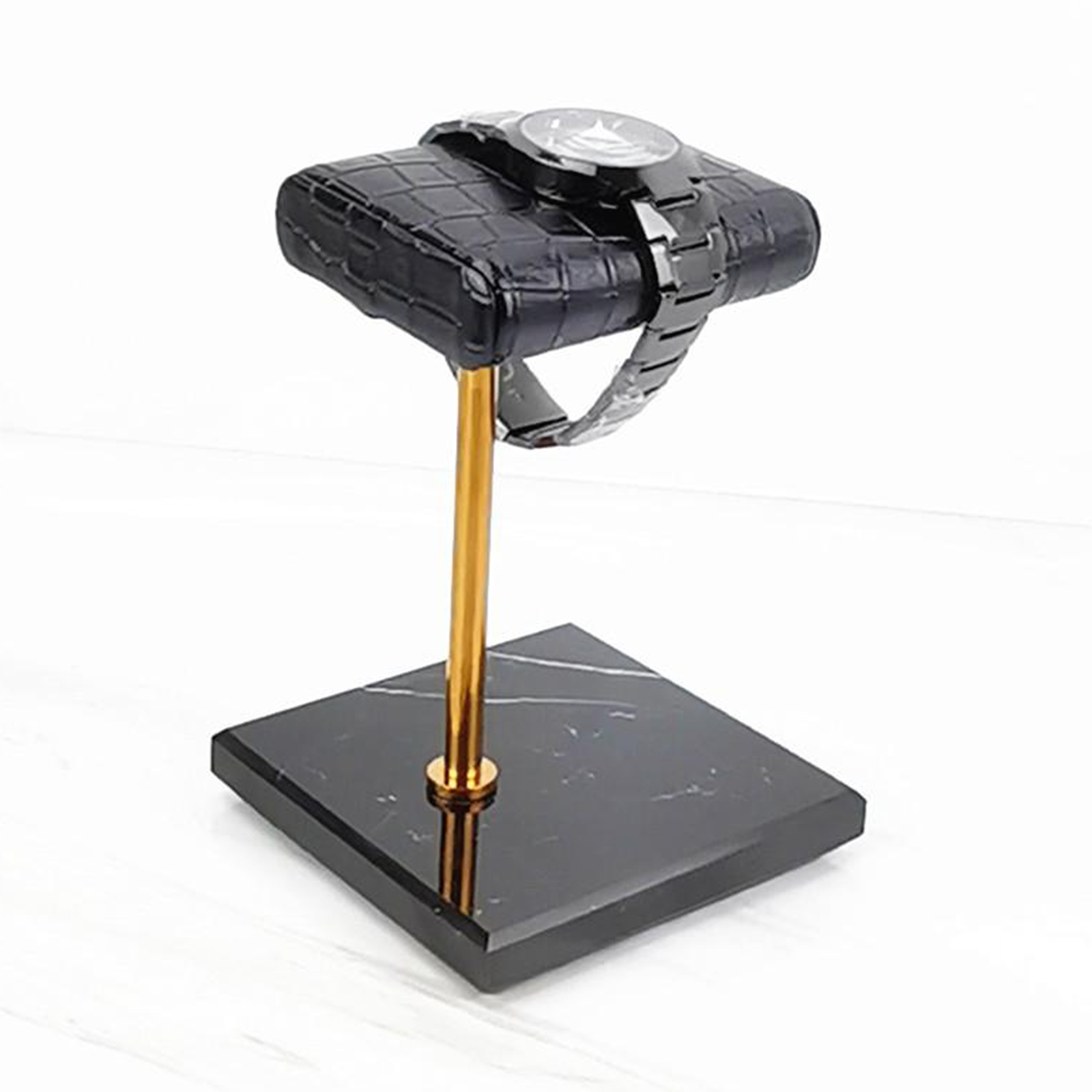 แบบพกพา Marble & PU หนังนาฬิกา - Luxury Watch Stand บทวิจารณ์และราคา