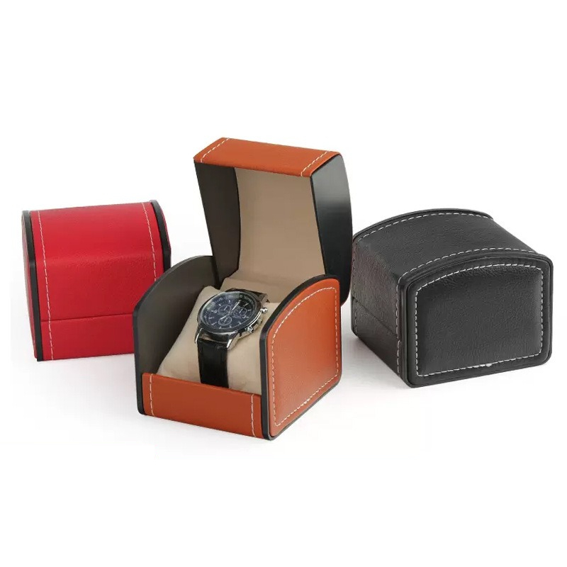 กล่องโชว์นาฬิกาหนัง PU พร้อมฝา - Luxury Watch Stand บทวิจารณ์และราคา