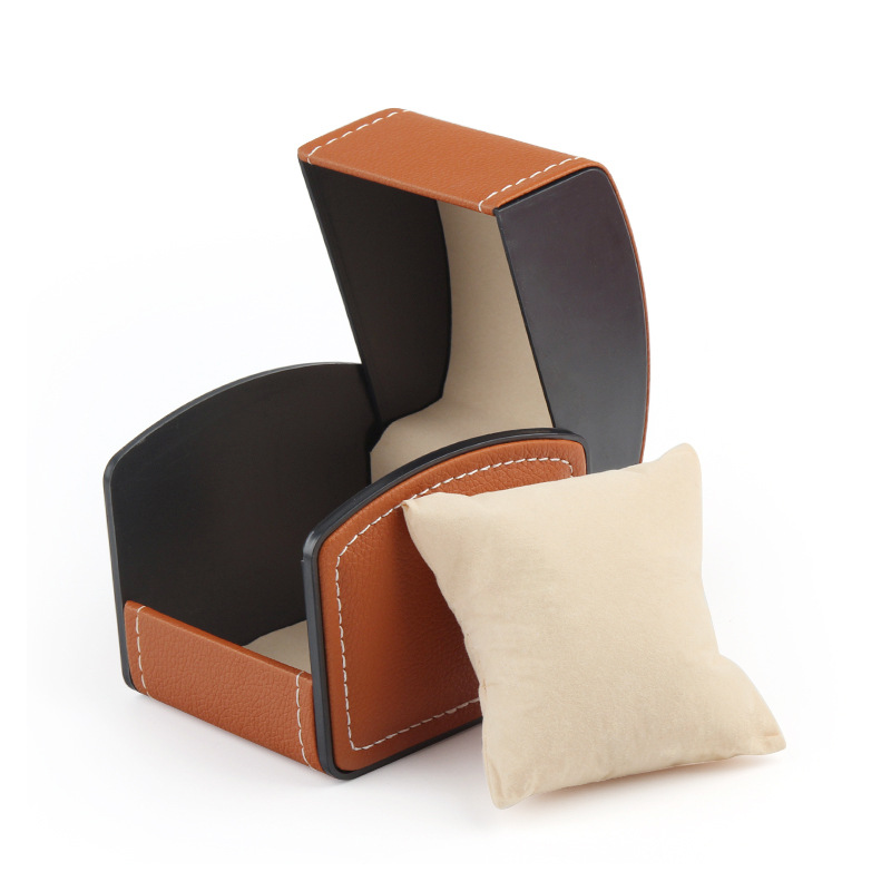 กล่องโชว์นาฬิกาหนัง PU พร้อมฝา - Luxury Watch Stand บทวิจารณ์และราคา