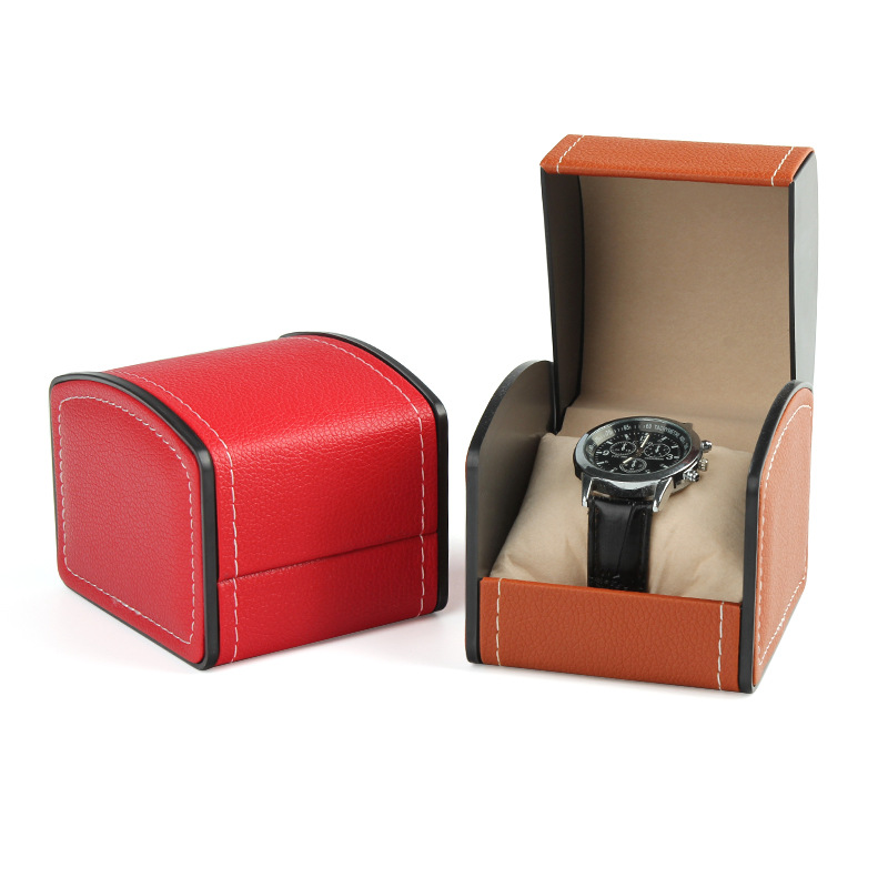 กล่องโชว์นาฬิกาหนัง PU พร้อมฝา - Luxury Watch Stand บทวิจารณ์และราคา