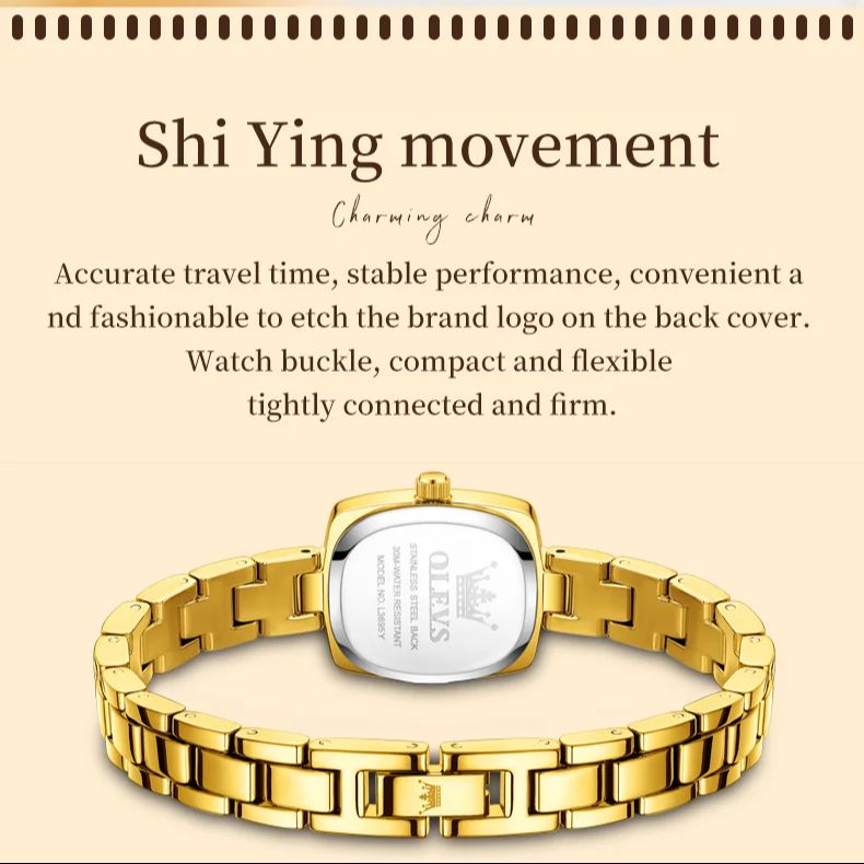 OLEVS 3695 ผู้หญิงหรูหราของขวั - Luxury Watch All Brands บทวิจารณ์และราคา