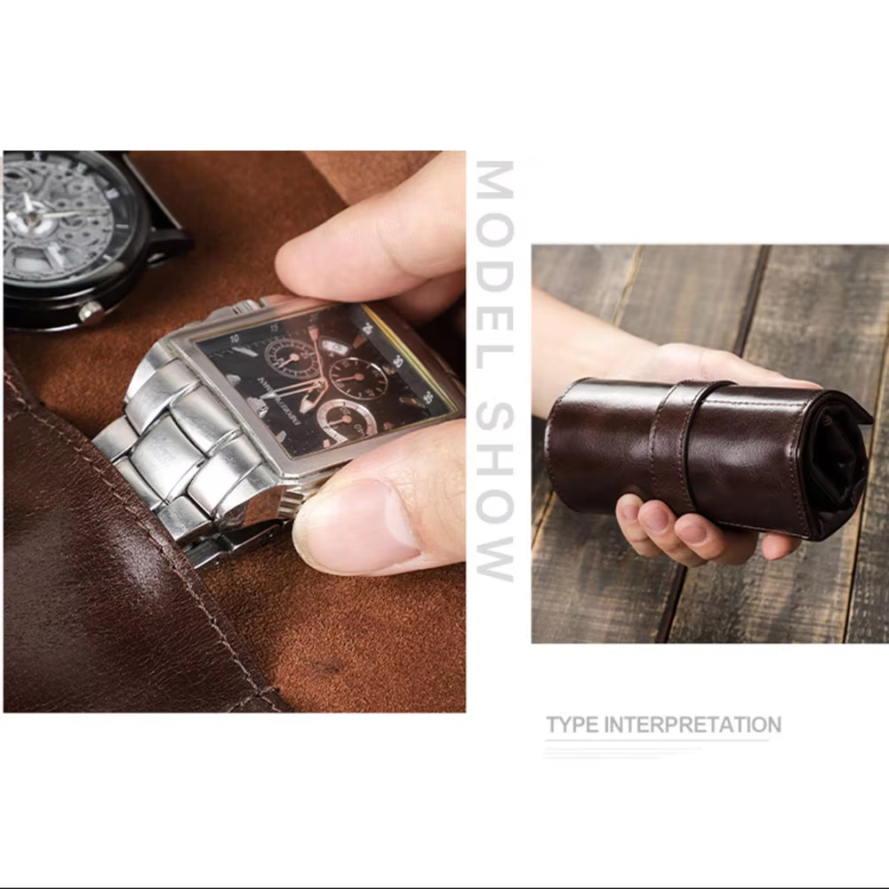 กล่องใส่นาฬิกาหนังวัวแท้ 100%  - Luxury Watch Stand บทวิจารณ์และราคา